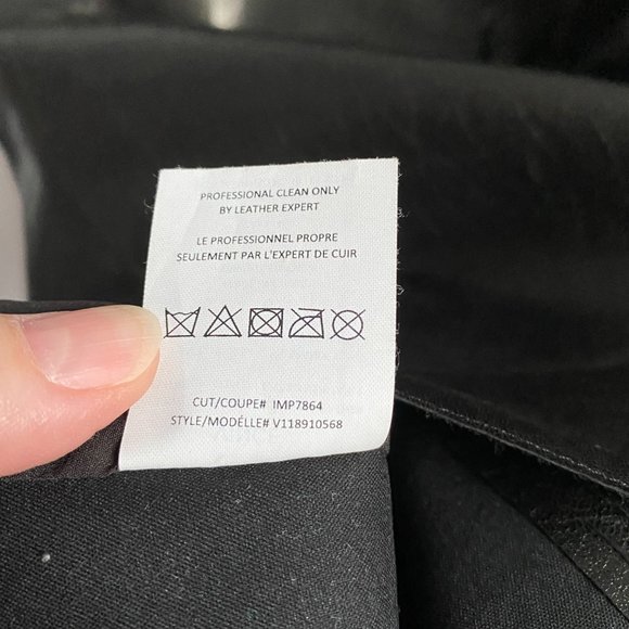 Vince Lambskin Front Sleeveless Top, size 6 - Picture 6 of 6